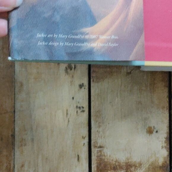 Harry Potter And The Deathly Hallows Book J K Rowling Hard Cover - Picture 3 of 13